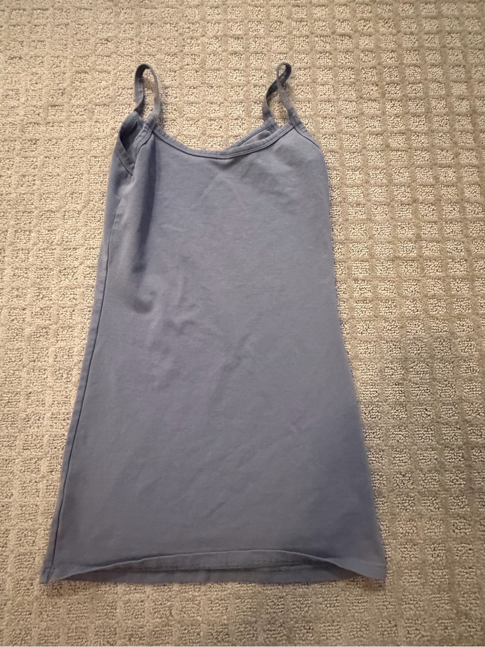 Buckle Light Blue Spaghetti Strap Camisole